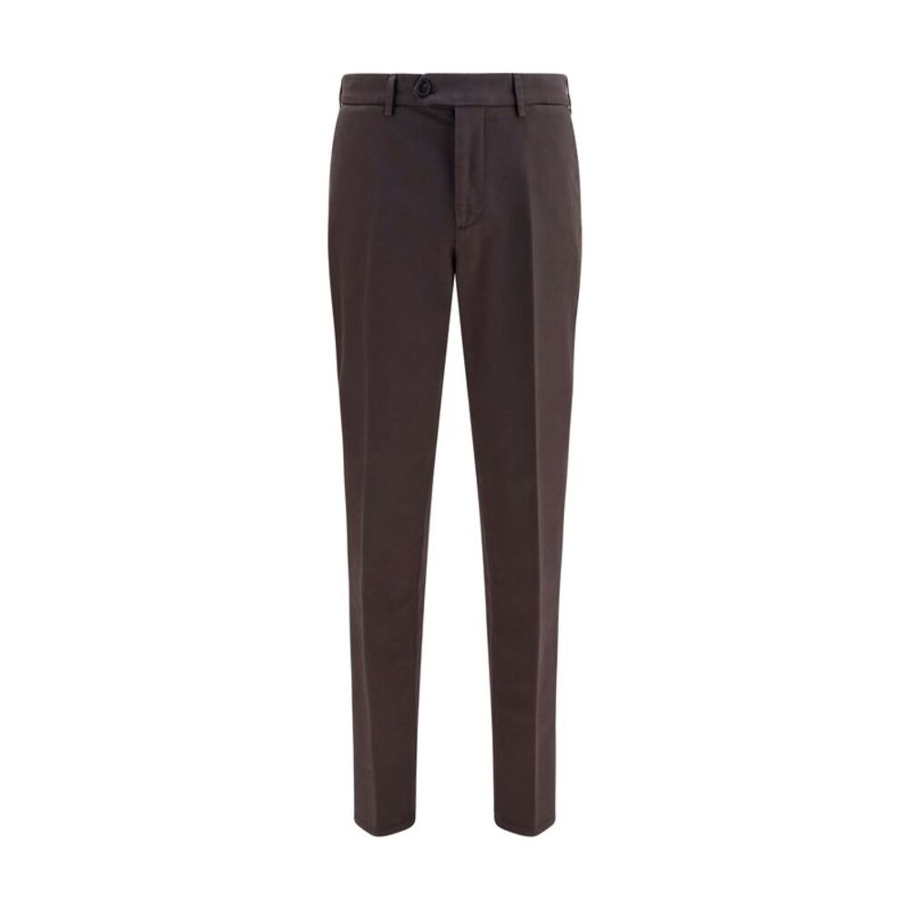 Brunello Cucinelli Men Dyed Cotton Pants